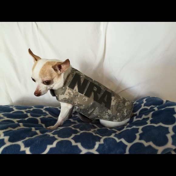 NRA handmade dog jacket 🐕 dog sweater - Picture 6 of 6